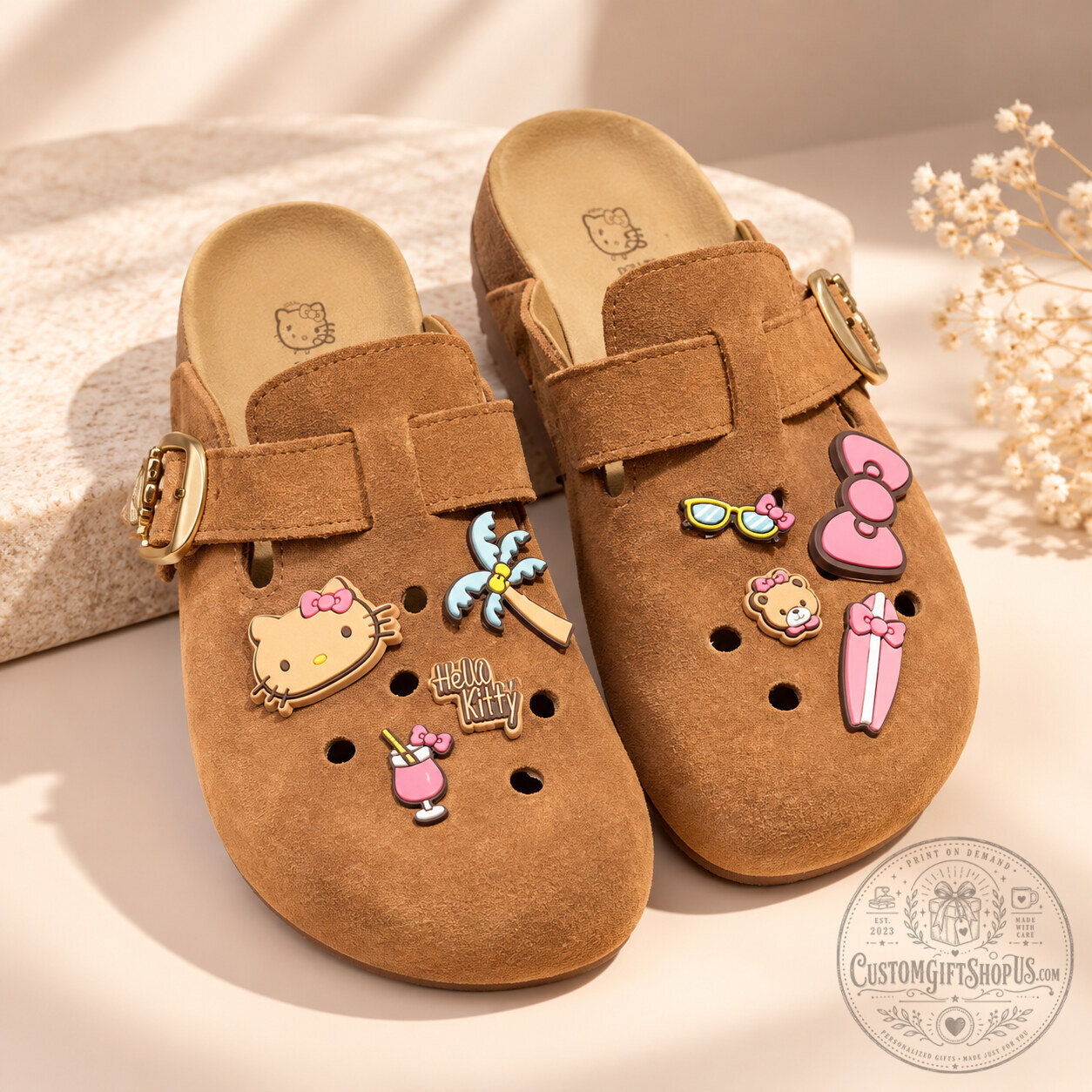 BELLE x Hello Kitty Dreamy Collaboration Shoes – Cute Kawaii Casual Sneakers | Sanrio Fan Footwear