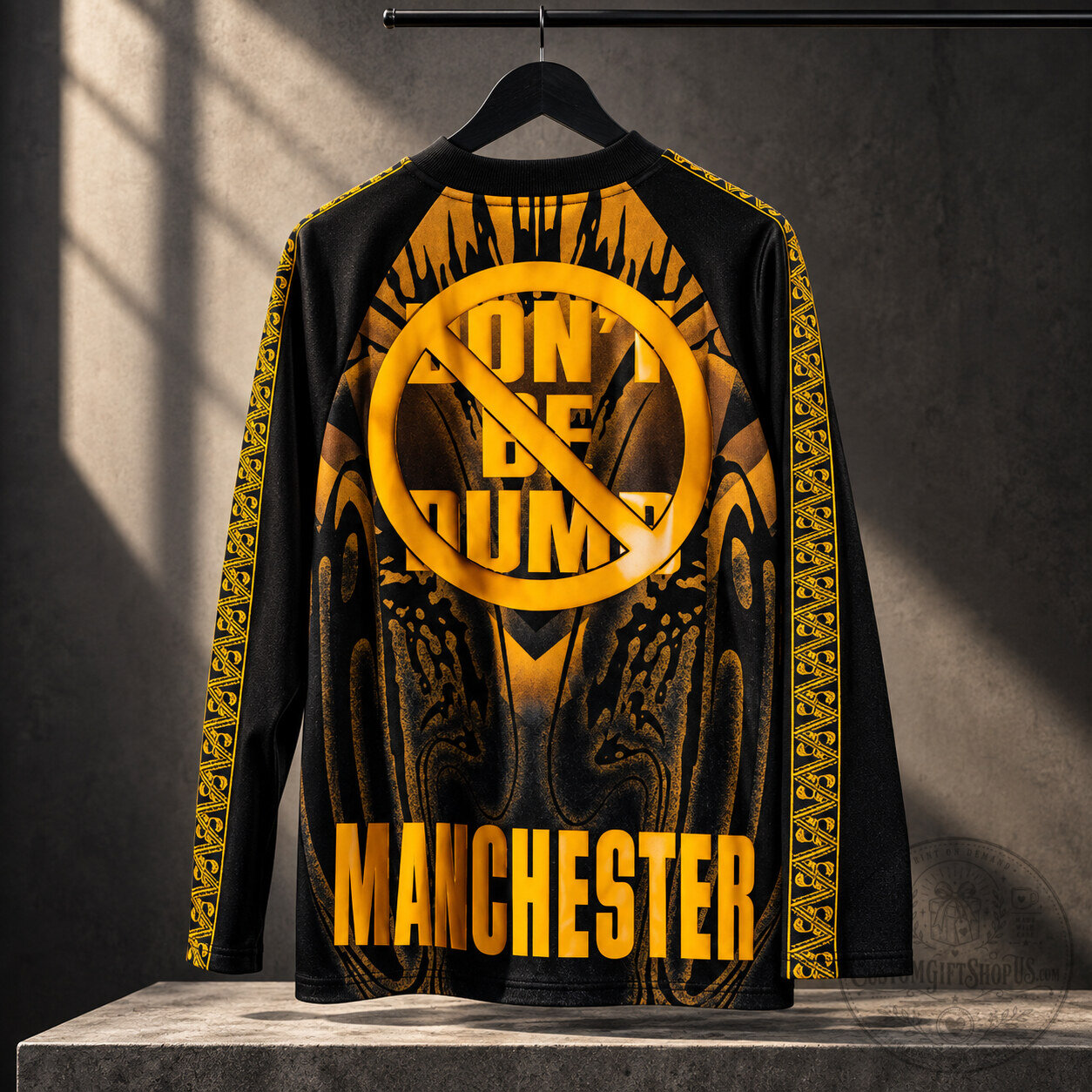 A$AP Rocky x PUMA x Manchester City Long Sleeve Jersey 2026 – Don’t Be Dumb Limited Edition | Black Gold A$AP Rocky x PUMA x Manchester City Long Sleeve Jersey 2026 – Don’t Be Dumb Limited Edition | Black Gold