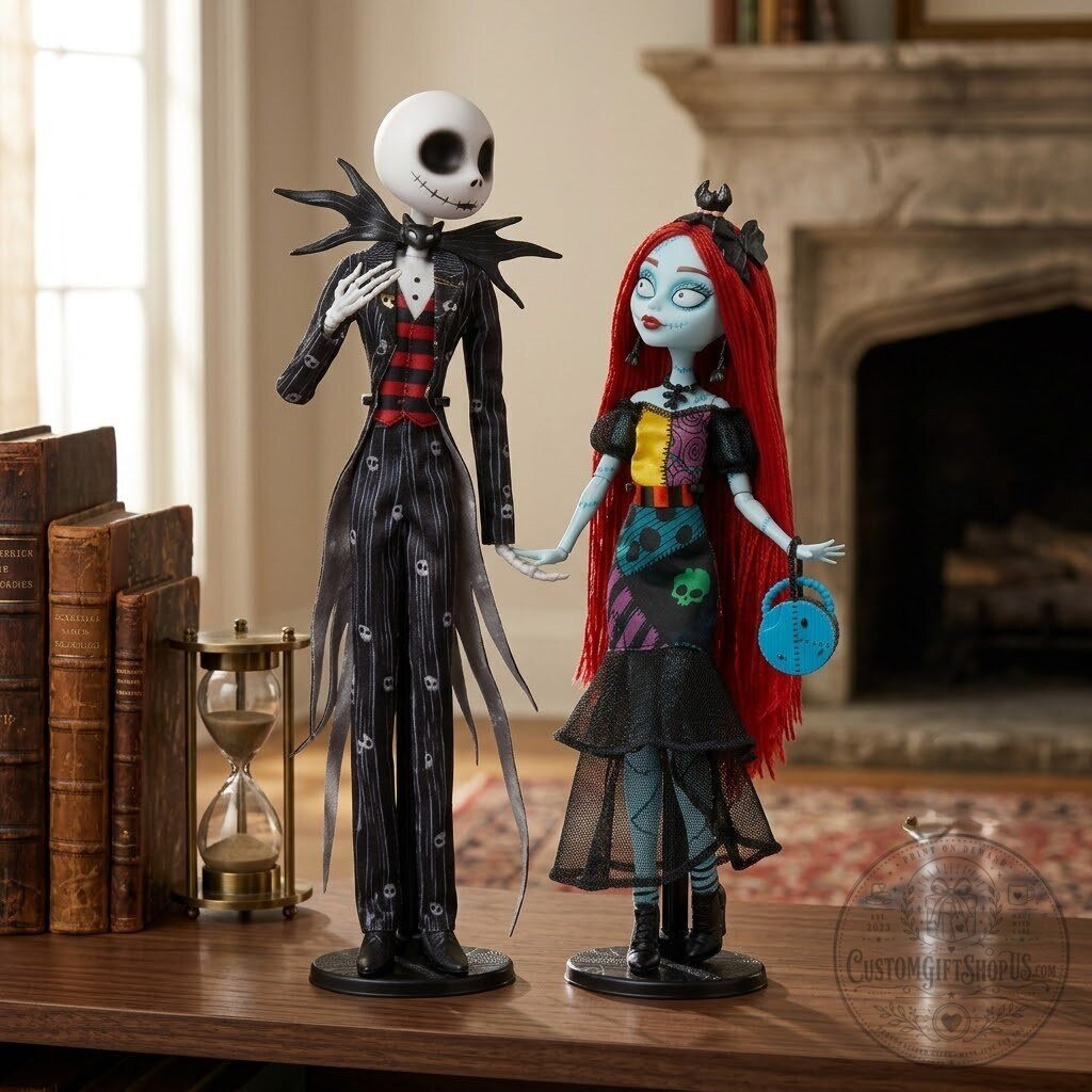 Monster High Skullector Jack Skellington & Sally Dolls – Nightmare Before Christmas Collectible Set Monster High Skullector Jack Skellington & Sally Dolls – Nightmare Before Christmas Collectible Set
