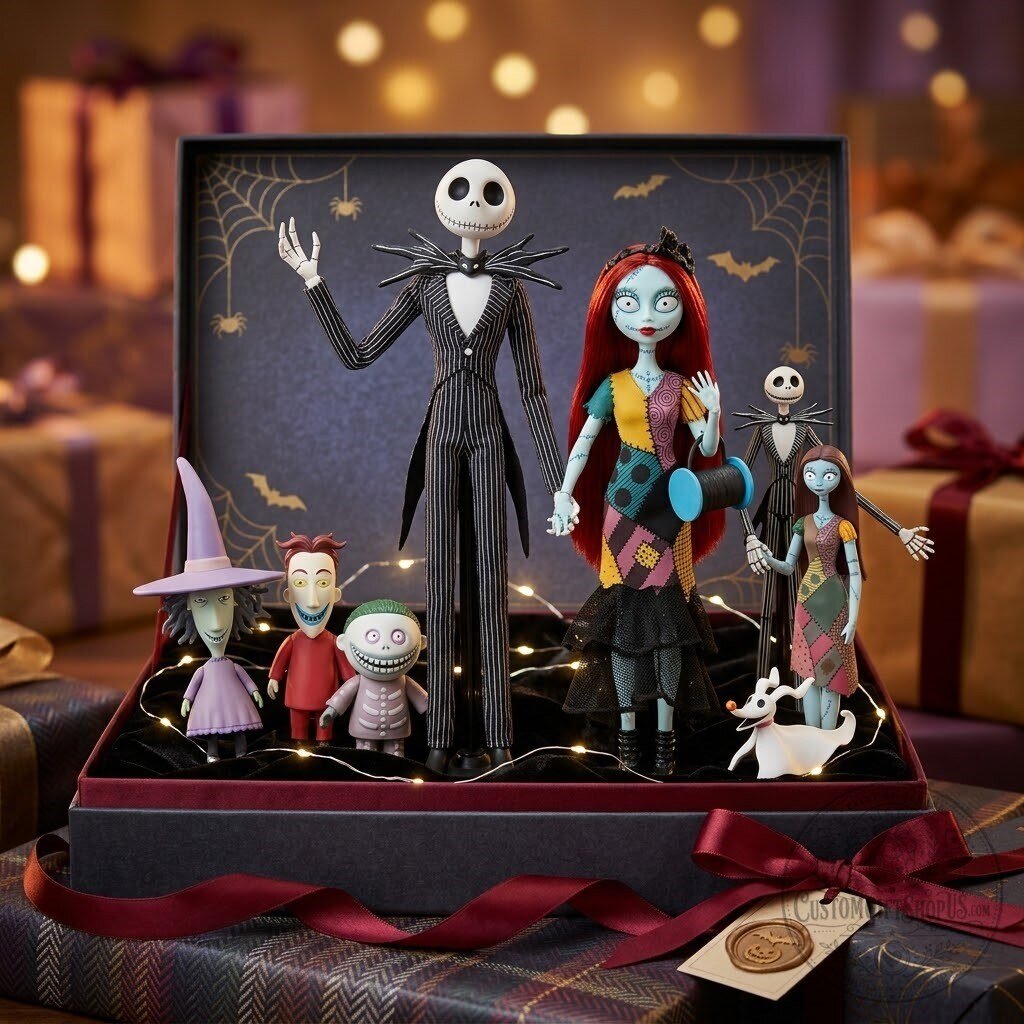 Monster High Skullector Jack Skellington & Sally Dolls – Nightmare Before Christmas Collectible Set Monster High Skullector Jack Skellington & Sally Dolls – Nightmare Before Christmas Collectible Set