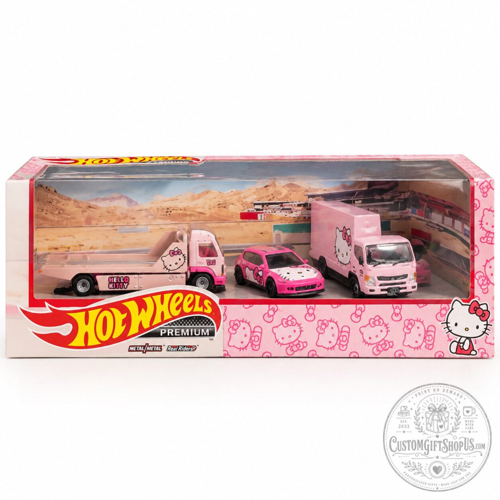 Hello Kitty Hot Wheels Custom Pack – Sanrio Inspired Mini Car Collectible Set Cute Racing Character Display Hello Kitty Hot Wheels Custom Pack – Sanrio Inspired Mini Car Collectible Set | Cute Racing Character Display