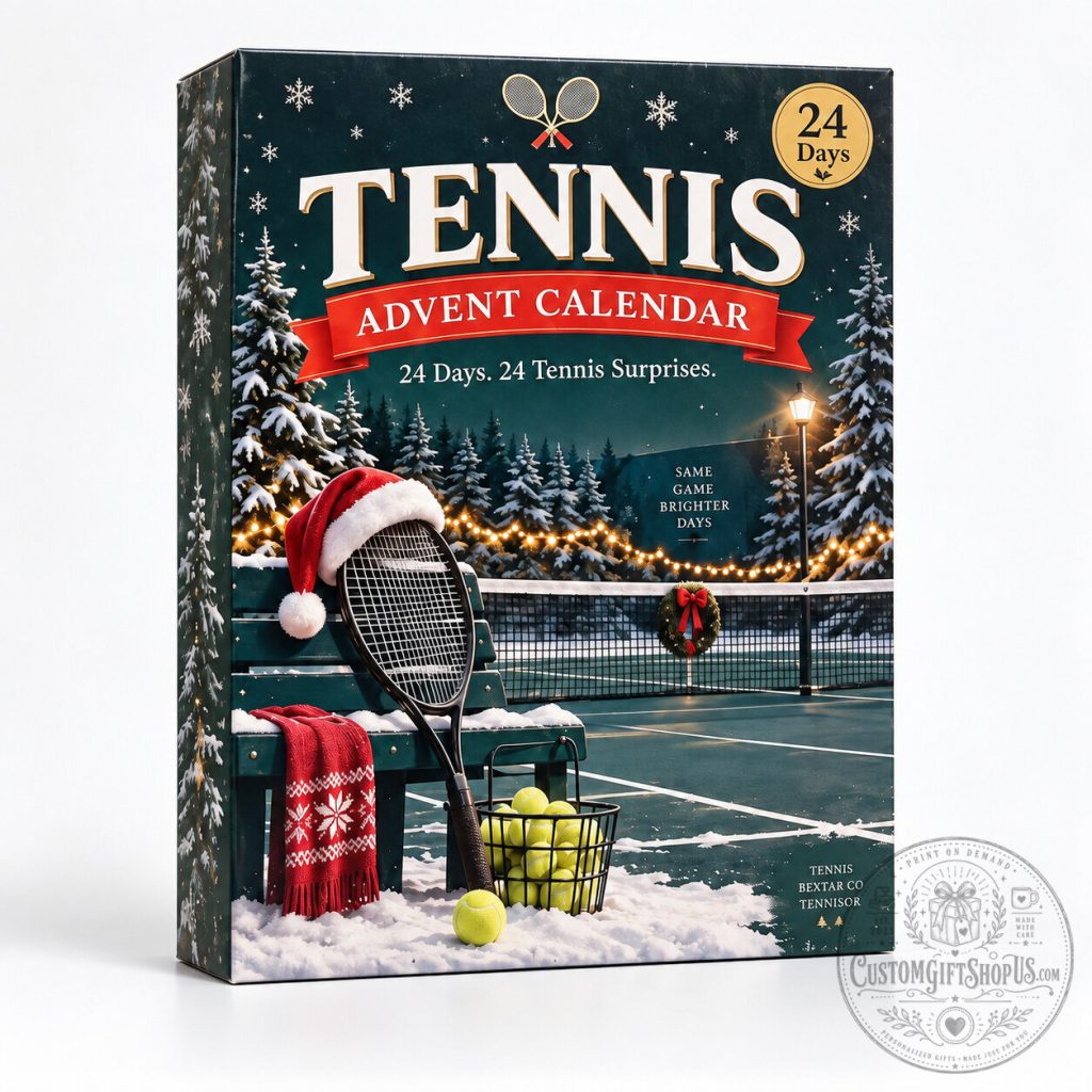 Tennis Advent Calendar 24 Days Gift Box – Tennis Lover Countdown Surprise Set Holiday Sports Collectible Gift Tennis Advent Calendar 24 Days Gift Box – Tennis Lover Countdown Surprise Set | Holiday Sports Collectible Gift