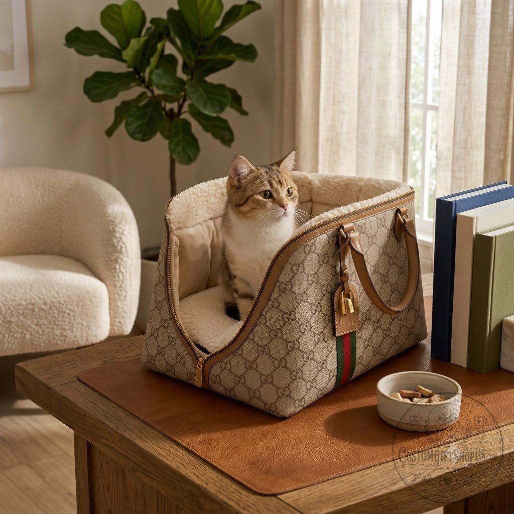 Luxury Designer Purse Paws Dog & Cat Bed – Louis Vuitton & Gucci Inspired Pet Bed | Stylish Handbag-Style Pet Furniture Luxury Designer Purse Paws Dog & Cat Bed – Louis Vuitton & Gucci Inspired Pet Bed | Stylish Handbag-Style Pet Furniture