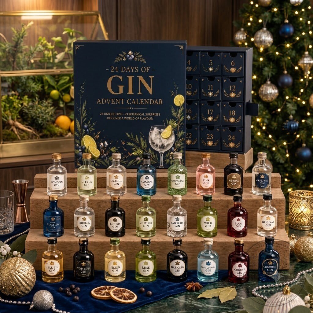 Gin Advent Calendar 2026 – 25-Day Premium Gin Tasting Countdown | Christmas Gift for Gin Lovers Gin Advent Calendar 2026 – 25-Day Premium Gin Tasting Countdown | Christmas Gift for Gin Lovers