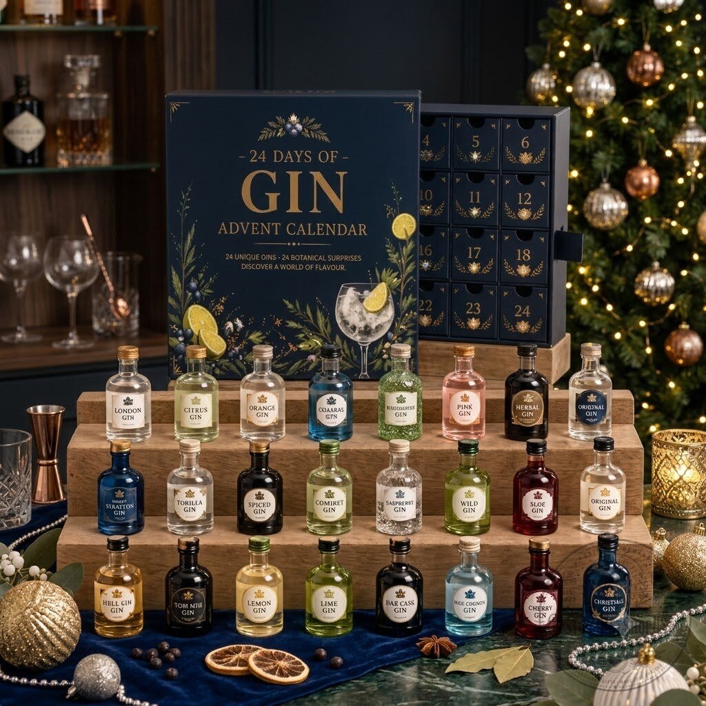 Gin Advent Calendar 2026 – 25-Day Premium Gin Tasting Countdown | Christmas Gift for Gin Lovers Gin Advent Calendar 2026 – 25-Day Premium Gin Tasting Countdown | Christmas Gift for Gin Lovers