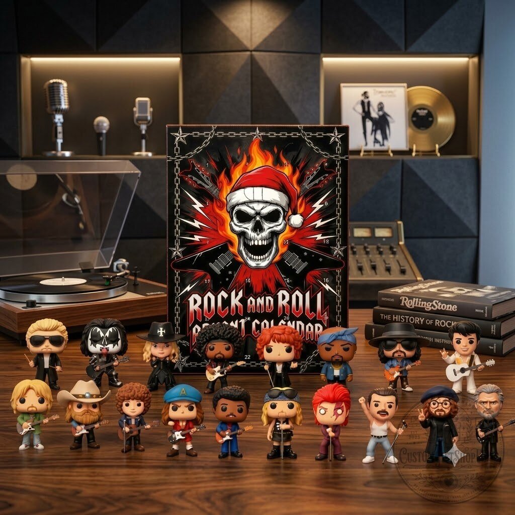Rock and Roll Advent Calendar 2026 – 24-Day Metal Music Countdown | Rock Band Mini Figure Collectible Gift Rock and Roll Advent Calendar 2026 – 24-Day Metal Music Countdown | Rock Band Mini Figure Collectible Gift