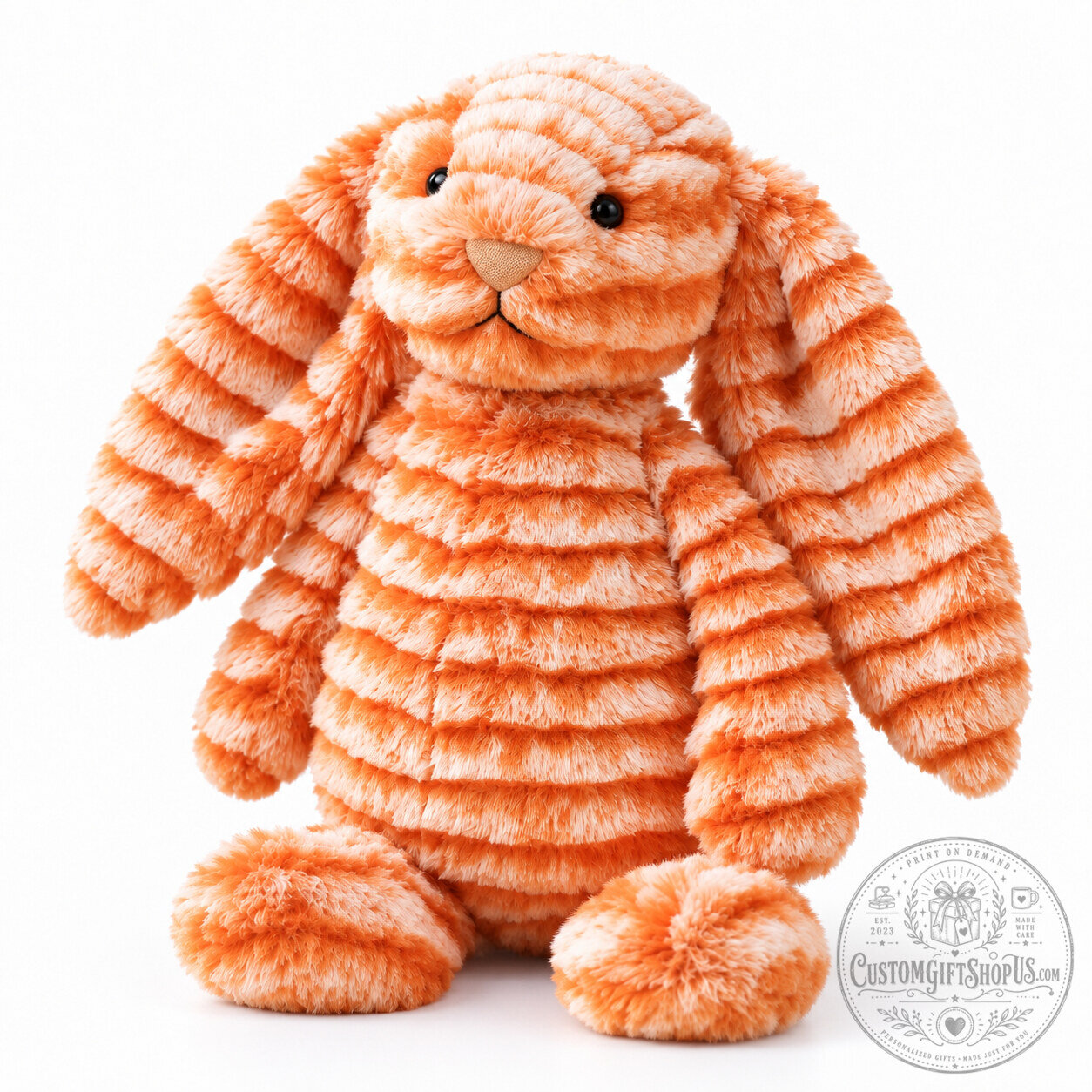 Jellycat Fizzleskip Bunny Plush – Orange Original Bunny Soft Toy | Autumn/Winter 2026 Collectible Gift Jellycat Fizzleskip Bunny Plush – Orange Original Bunny Soft Toy | Autumn/Winter 2026 Collectible Gift