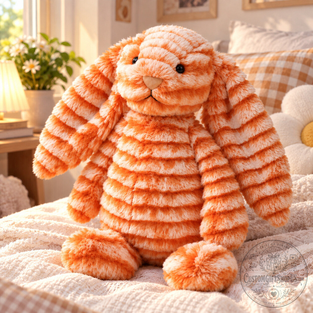 Jellycat Fizzleskip Bunny Plush – Orange Original Bunny Soft Toy | Autumn/Winter 2026 Collectible Gift Jellycat Fizzleskip Bunny Plush – Orange Original Bunny Soft Toy | Autumn/Winter 2026 Collectible Gift