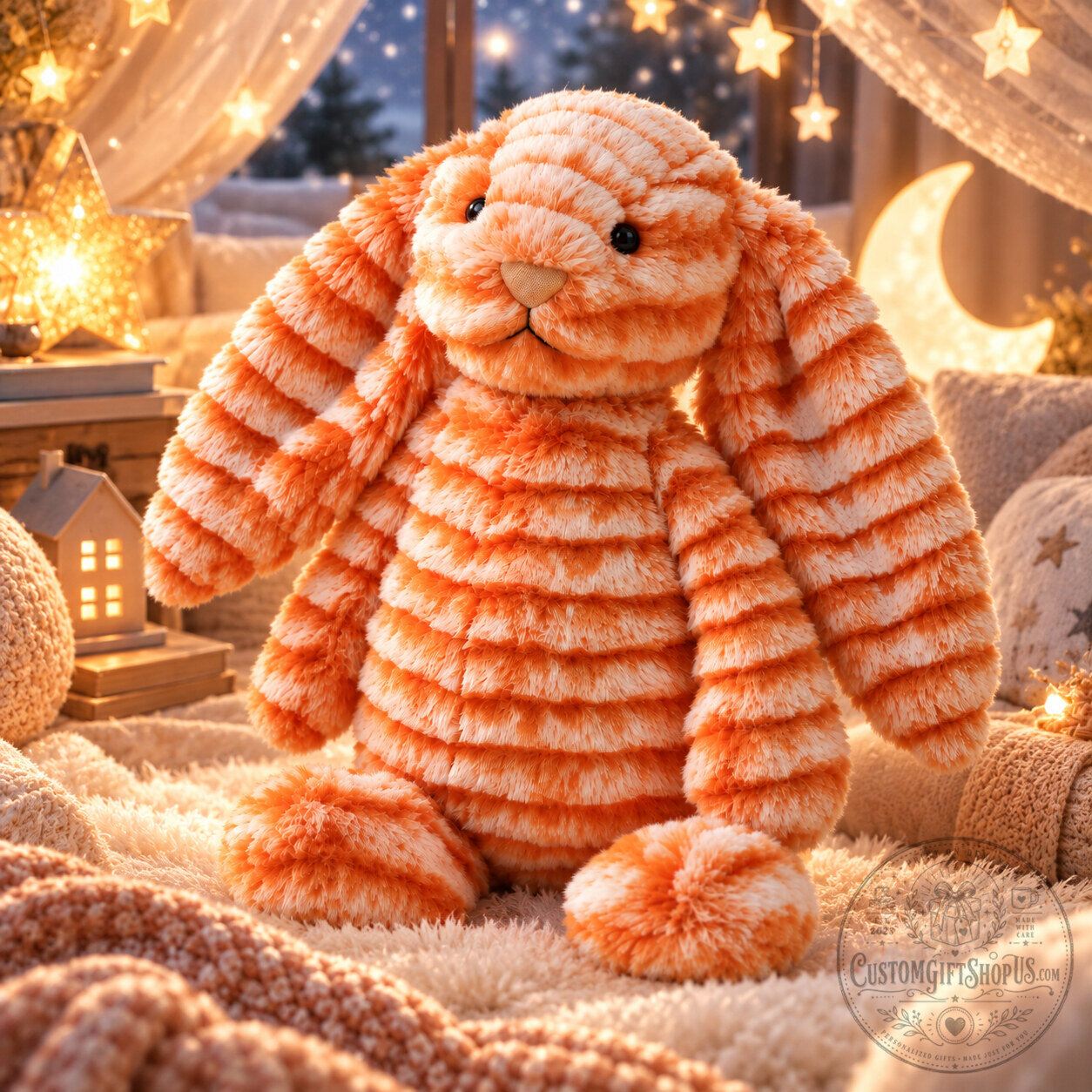 Jellycat Fizzleskip Bunny Plush – Orange Original Bunny Soft Toy | Autumn/Winter 2026 Collectible Gift Jellycat Fizzleskip Bunny Plush – Orange Original Bunny Soft Toy | Autumn/Winter 2026 Collectible Gift