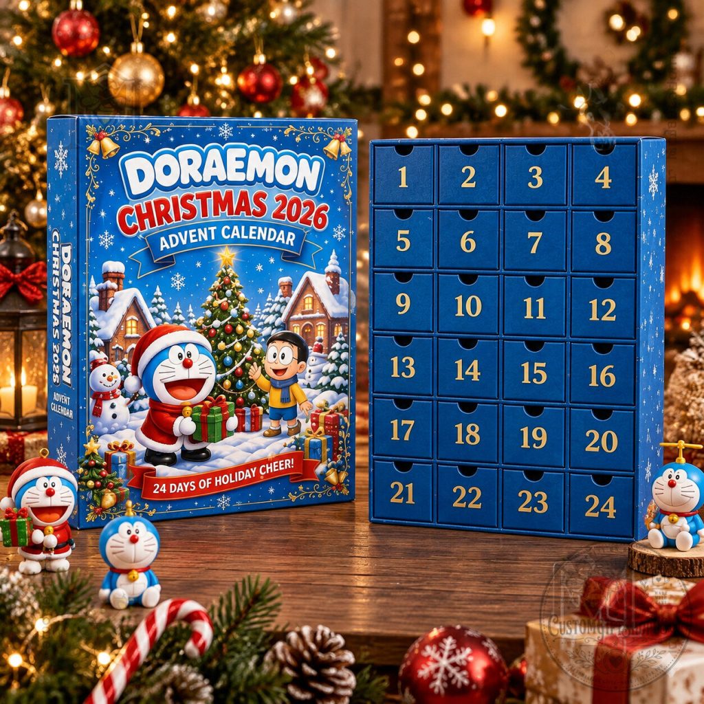 Doraemon Christmas Advent Calendar 2026 – 24-Day Countdown Gift Box Anime Character Acrylic Collectible Holiday Decor Doraemon Christmas Advent Calendar 2026 – 24-Day Countdown Gift Box | Anime Character Acrylic Collectible Holiday Decor