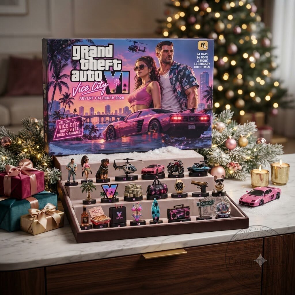 GTA 6 Vice City Advent Calendar 2026 – Grand Theft Auto VI Christmas Countdown | Gaming Collectible Gift GTA 6 Vice City Advent Calendar 2026 – Grand Theft Auto VI Christmas Countdown | Gaming Collectible Gift