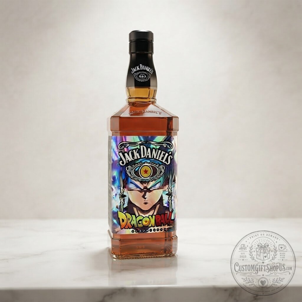 Dragon Ball Z Jack Daniel’s Whiskey Bottle Collectible Dragon Ball Z Jack Daniel’s Whiskey Bottle Collectible