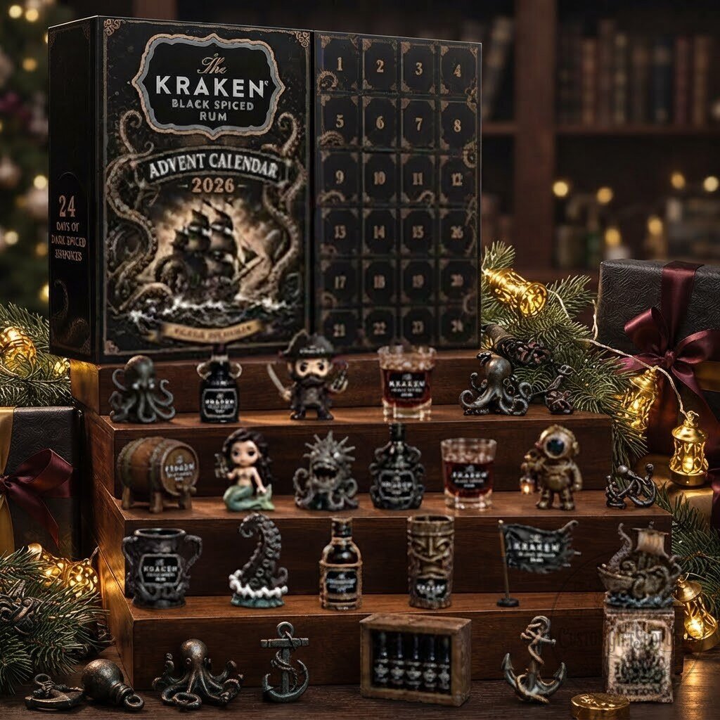 The Kraken Black Spiced Rum Advent Calendar 2026 | Holiday Countdown