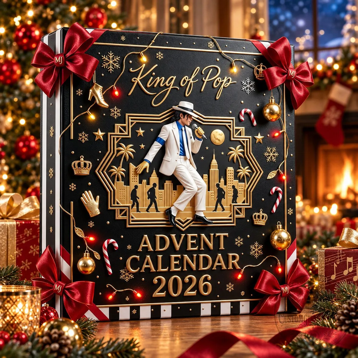 Michael Jackson King of Pop Advent Calendar 2026 – 24 Day Christmas Countdown | Music Legend Collectible Gift