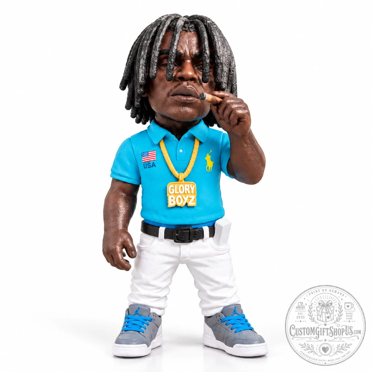 Chief Keef Sosa Incense Burner 2026 – Rapper Figurine Home Decor | Hip Hop Collectible Gift for Music Fans