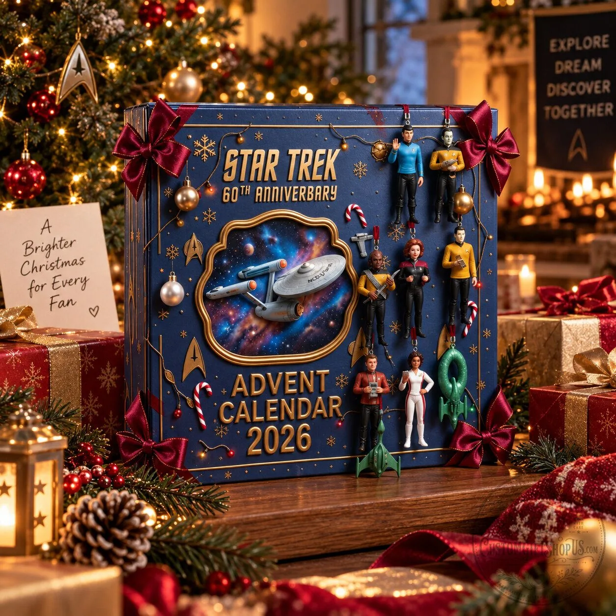Star Trek 60th Anniversary Advent Calendar 2026 – 24 Day Christmas Countdown | Trekkie Fan Collectible Gift Star Trek 60th Anniversary Advent Calendar 2026 – 24 Day Christmas Countdown | Trekkie Fan Collectible Gift