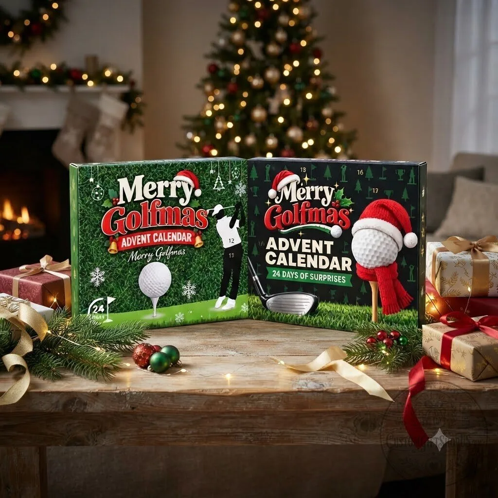 Merry Golfmas Advent Calendar 2026 – 24 Day Christmas Countdown Gift | Golf Lover Holiday Collectible Merry Golfmas Advent Calendar 2026 – 24 Day Christmas Countdown Gift | Golf Lover Holiday Collectible