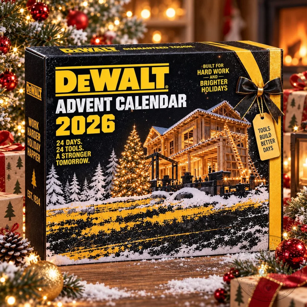 DeWALT Inspired Advent Calendar 2026 – 24 Days of Tools Christmas Countdown DIY & Tradesman Holiday Gift DeWALT Inspired Advent Calendar 2026 – 24 Days of Tools Christmas Countdown | DIY & Tradesman Holiday Gift