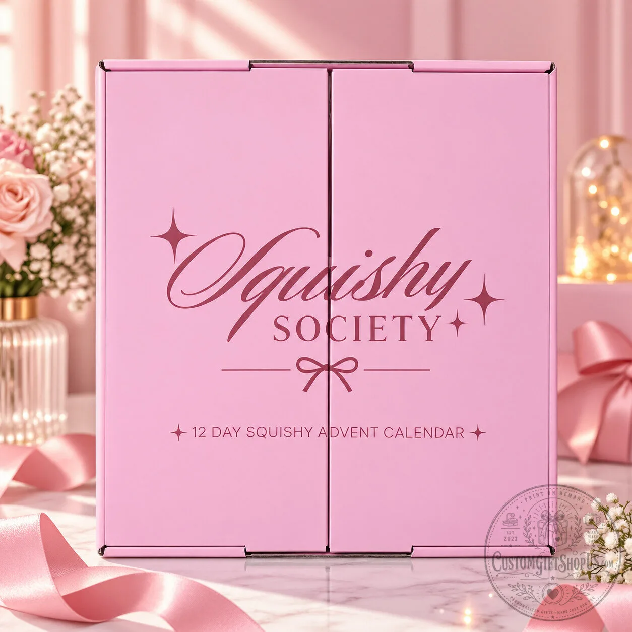 Squishy Society Advent Calendar 2026 – 12 Day Squishy Christmas Countdown | Mini Sensory Toy Gift