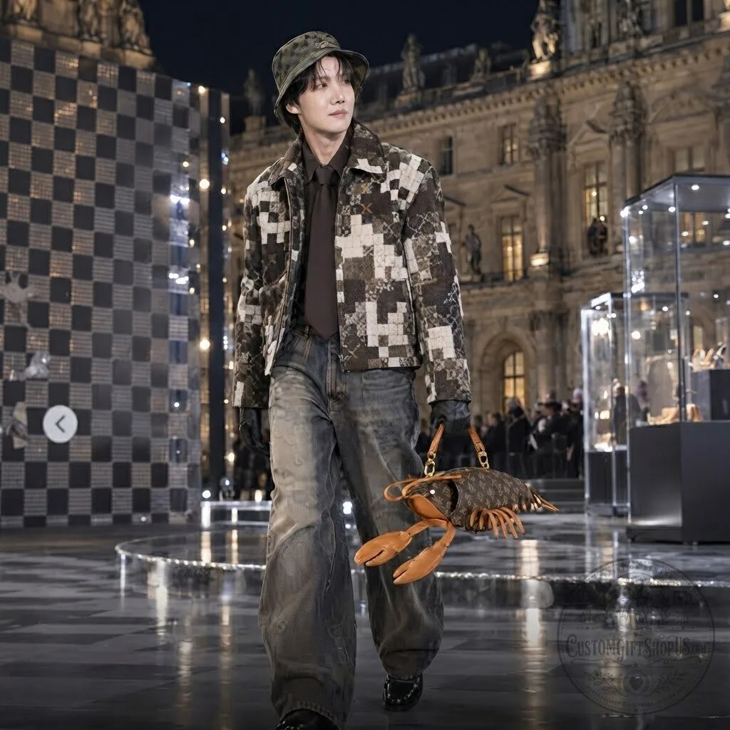 j-hope x LV Inspired Lobster Bag 2026 – Luxury Novelty Crossbody Purse | BTS Fashion Fan Gift