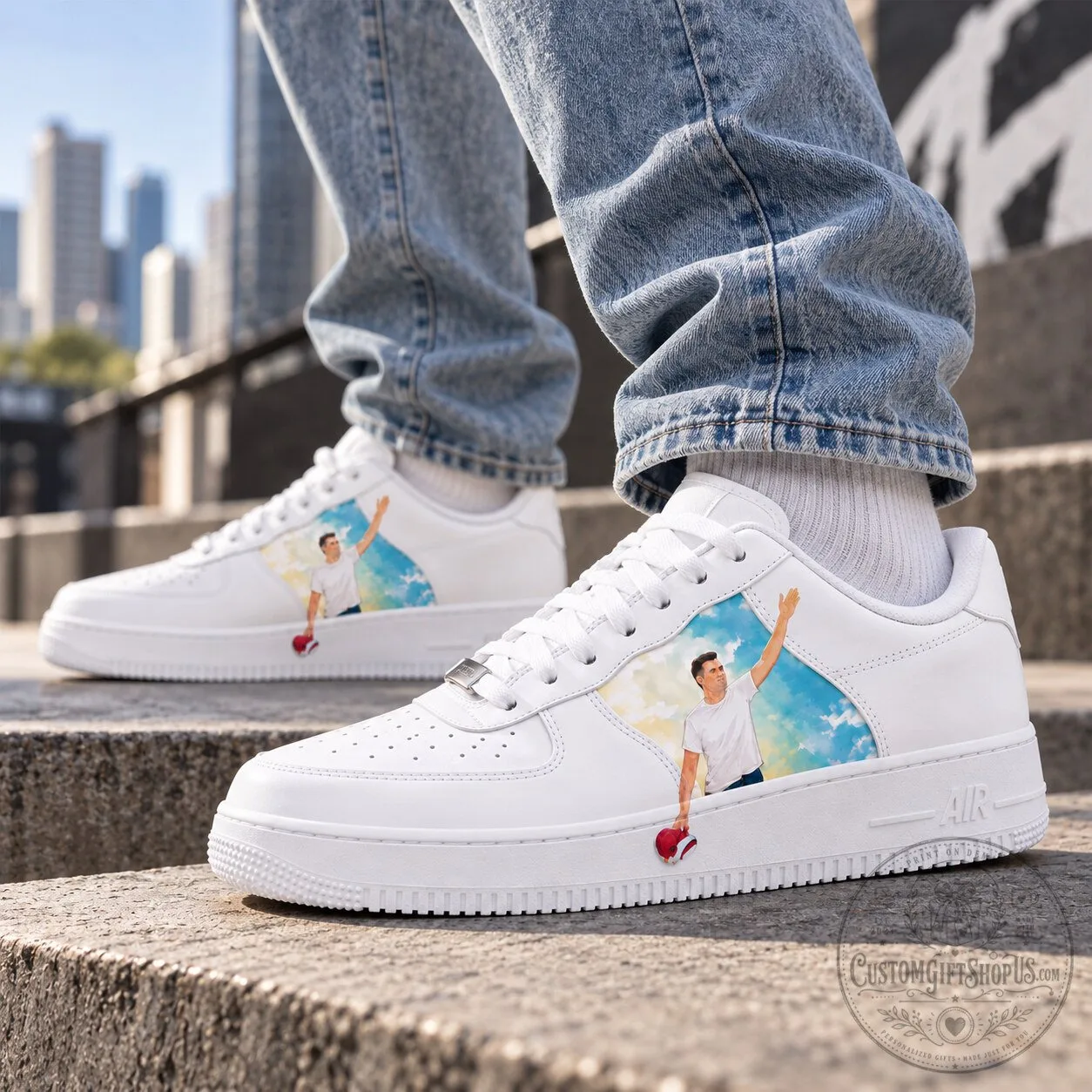 Charlie Kirk Air Force 1 Sneakers – Erika Kirk Tribute Custom Shoes | Memorial Footwear Charlie Kirk Air Force 1 Sneakers – Erika Kirk Tribute Custom Shoes | Memorial Footwear