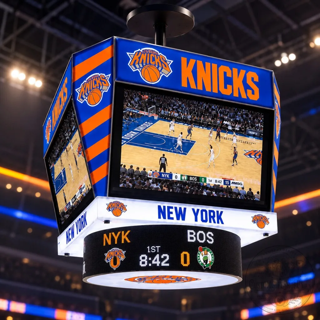 New York Knicks Inspired Mini Scoreboard Hanging Light – Arena Jumbotron Style Lamp Basketball Fan Room Decor New York Knicks Inspired Mini Scoreboard Hanging Light – Arena Jumbotron Style Lamp | Basketball Fan Room Decor