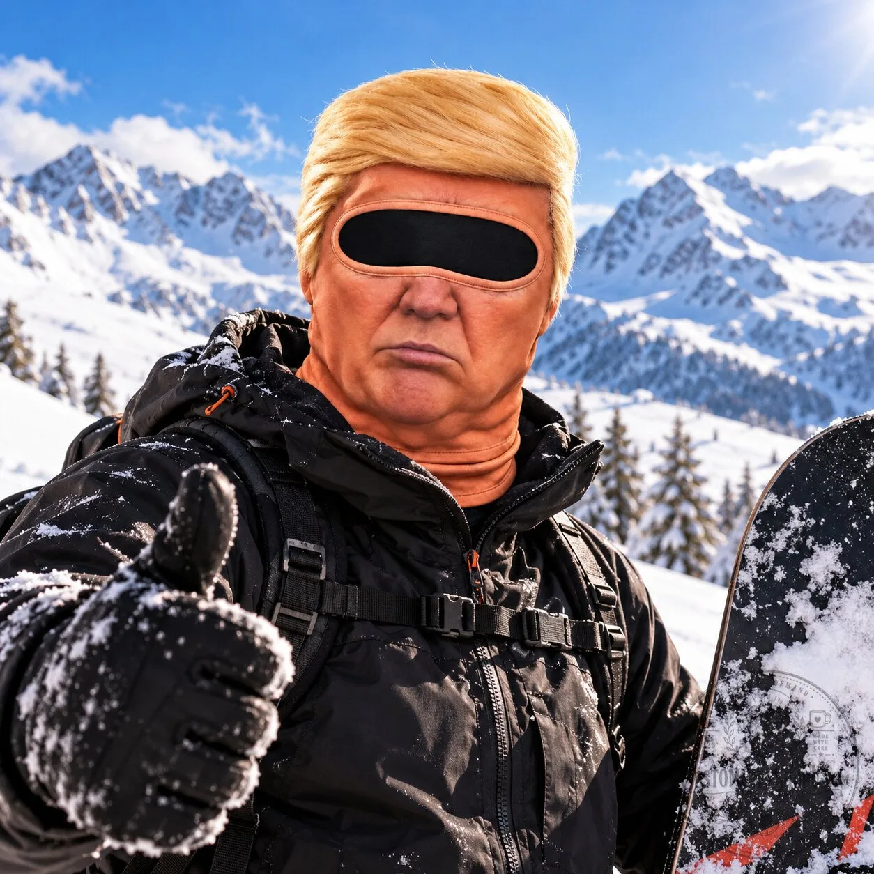 Funny Donald Trump Ski Mask – Realistic Face Balaclava | Novelty Ski & Snowboard Winter Gear Funny Donald Trump Ski Mask – Realistic Face Balaclava | Novelty Ski & Snowboard Winter Gear