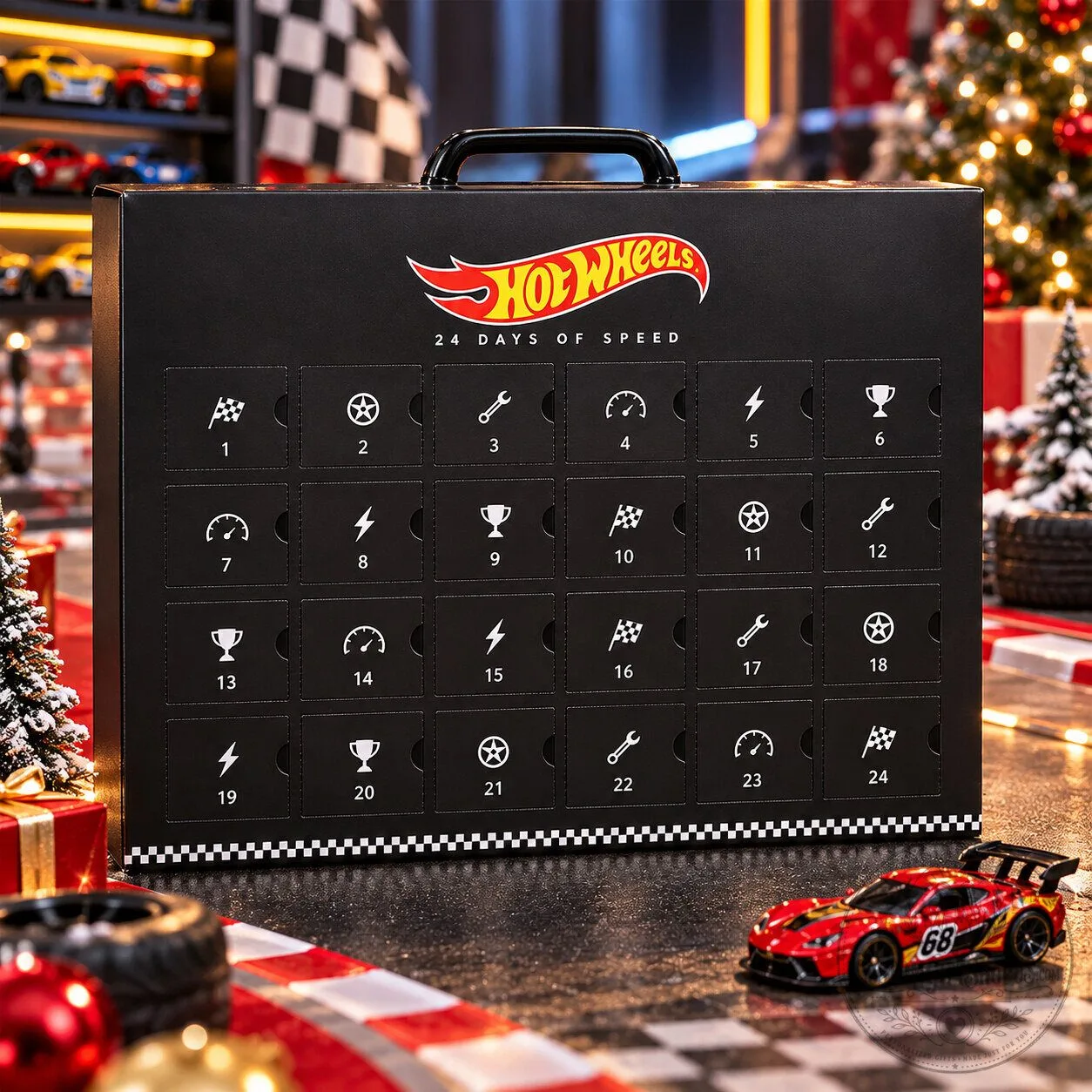 IKEA x Hot Wheels Inspired Advent Calendar 2026 – 24 Day Christmas Countdown | Toy Car Collector Gift
