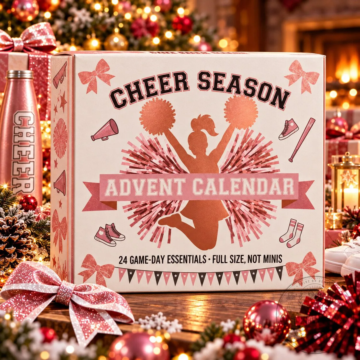 Cheer Season Advent Calendar 2026 – 24 Day Countdown | Cheerleading Game Day Essentials Gift Cheer Season Advent Calendar 2026 – 24 Day Countdown | Cheerleading Game Day Essentials Gift