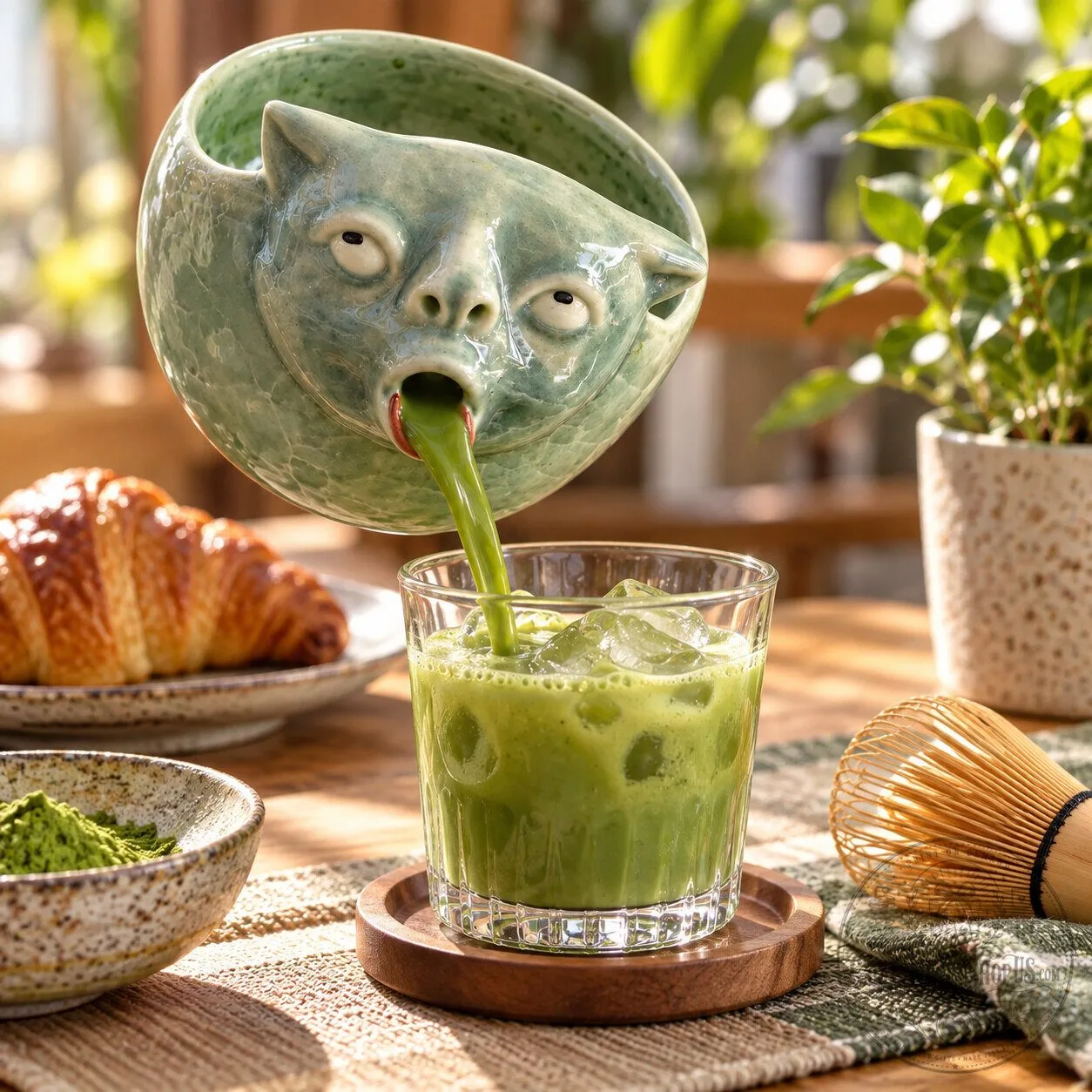 Handmade Ceramic Cat Matcha Bowl – Cute Japanese Style Chawan | Matcha Lover & Cat Lover Gift Handmade Ceramic Cat Matcha Bowl – Cute Japanese Style Chawan | Matcha Lover & Cat Lover Gift