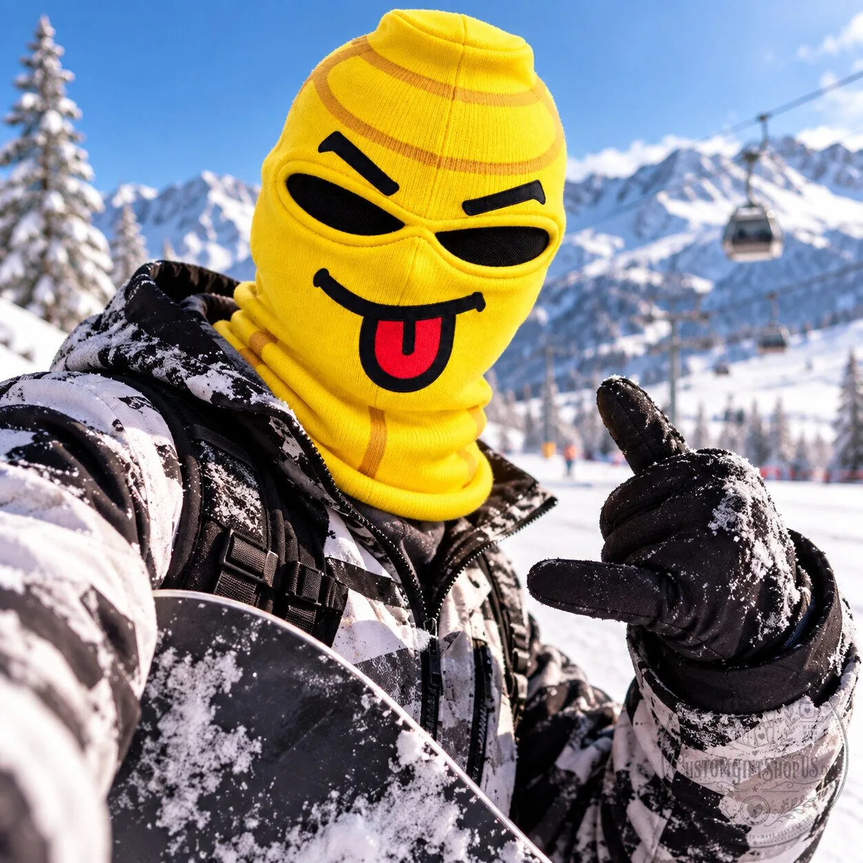 LEGO-Inspired Yellow Menace Head Ski Mask – Funny Brick Face Balaclava | Winter Ski & Snowboard Gear LEGO-Inspired Yellow Menace Head Ski Mask – Funny Brick Face Balaclava | Winter Ski & Snowboard Gear