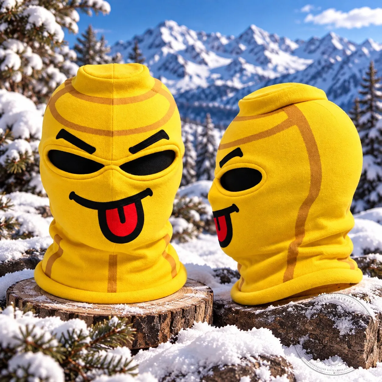 LEGO Head Ski Mask Yellow Menace Face – Funny Brick Balaclava | Winter Ski & Snowboard Gear LEGO Head Ski Mask Yellow Menace Face – Funny Brick Balaclava | Winter Ski & Snowboard Gear