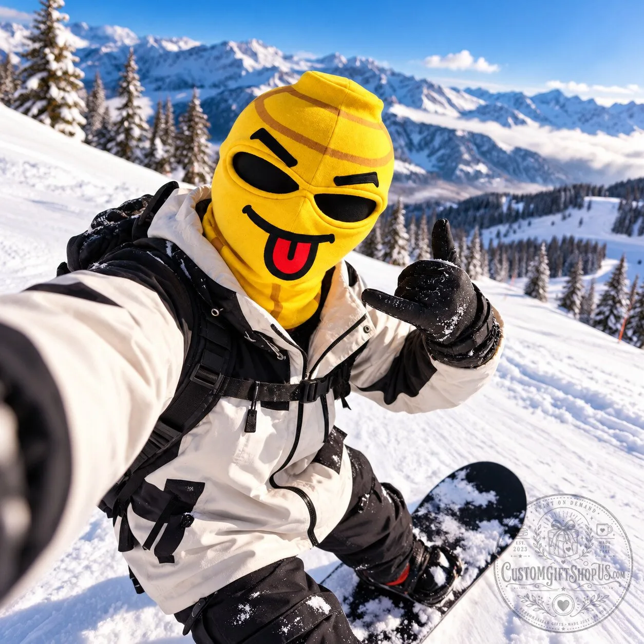 LEGO Head Ski Mask Yellow Menace Face – Funny Brick Balaclava | Winter Ski & Snowboard Gear LEGO Head Ski Mask Yellow Menace Face – Funny Brick Balaclava | Winter Ski & Snowboard Gear
