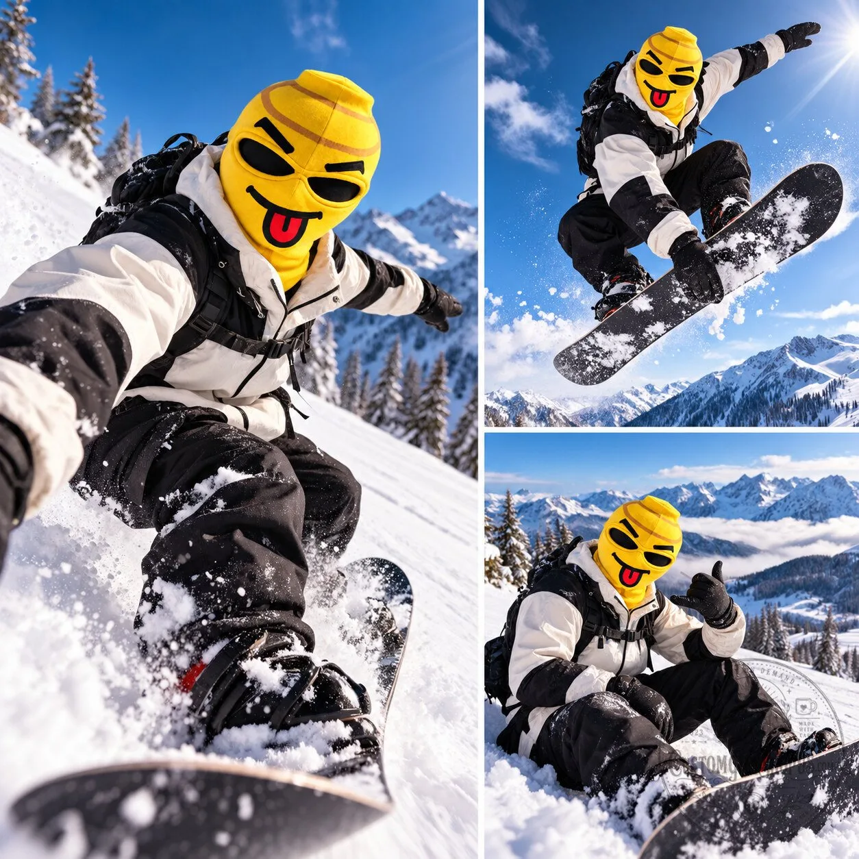 LEGO Head Ski Mask Yellow Menace Face – Funny Brick Balaclava | Winter Ski & Snowboard Gear LEGO Head Ski Mask Yellow Menace Face – Funny Brick Balaclava | Winter Ski & Snowboard Gear