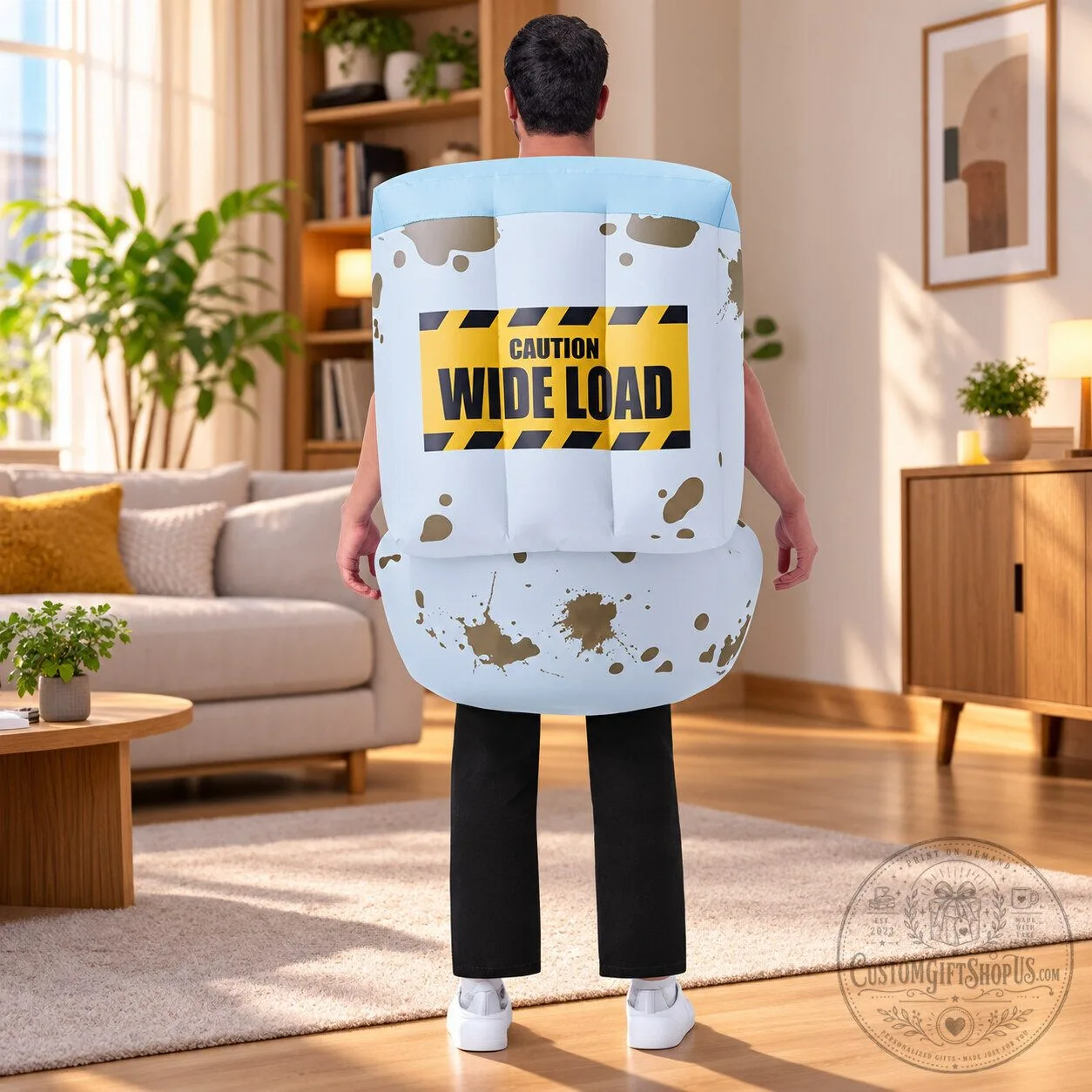 Spooktacular Creations Sitting on a Toilet Inflatable Costume – Funny Halloween Blow Up Costume for Adults Spooktacular Creations Sitting on a Toilet Inflatable Costume – Funny Halloween Blow Up Costume for Adults