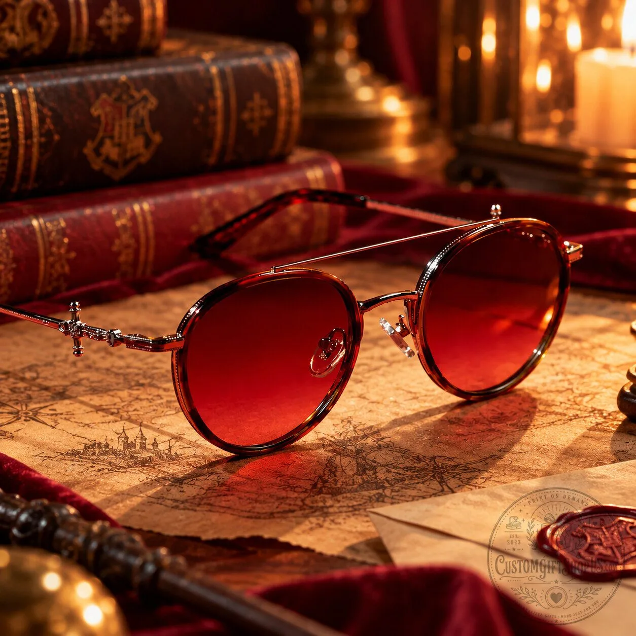 Harry Potter x DIFF Hogwarts House Sunglasses – Gryffindor, Slytherin, Ravenclaw & Hufflepuff Shades