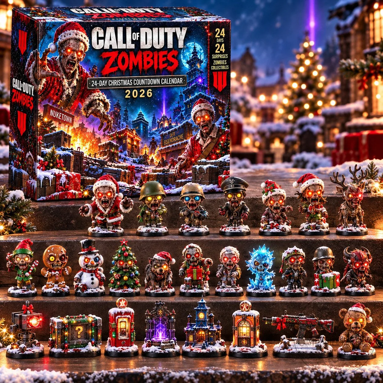 Call of Duty Zombies Advent Calendar 2026 – 24 Day Undead Christmas Countdown | COD Gamer Gift Call of Duty Zombies Advent Calendar 2026 – 24 Day Undead Christmas Countdown | COD Gamer Gift