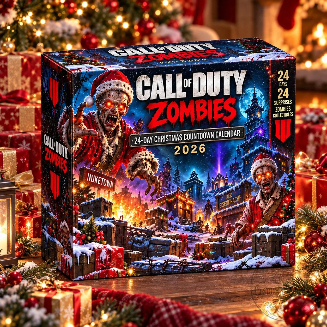 Call of Duty Zombies Advent Calendar 2026 – 24 Day Undead Christmas Countdown | COD Gamer Gift Call of Duty Zombies Advent Calendar 2026 – 24 Day Undead Christmas Countdown | COD Gamer Gift