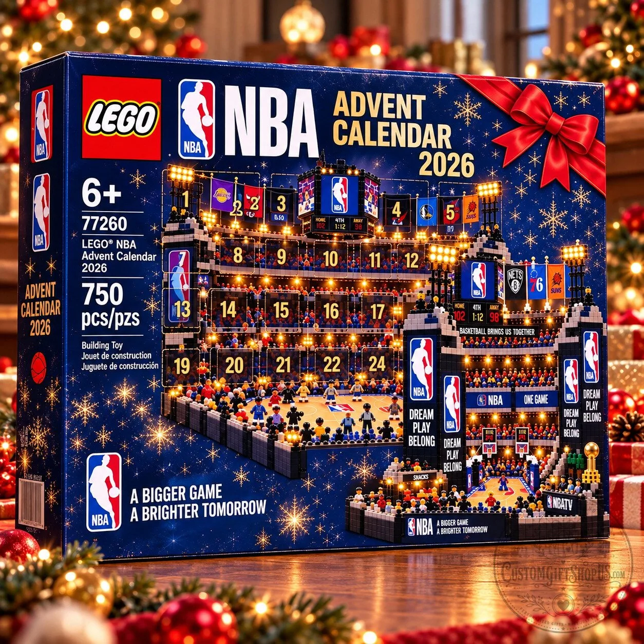 LEGO NBA Advent Calendar 2026 – 24 Day Basketball Christmas Countdown | NBA Fan Gift LEGO NBA Advent Calendar 2026 – 24 Day Basketball Christmas Countdown | NBA Fan Gift