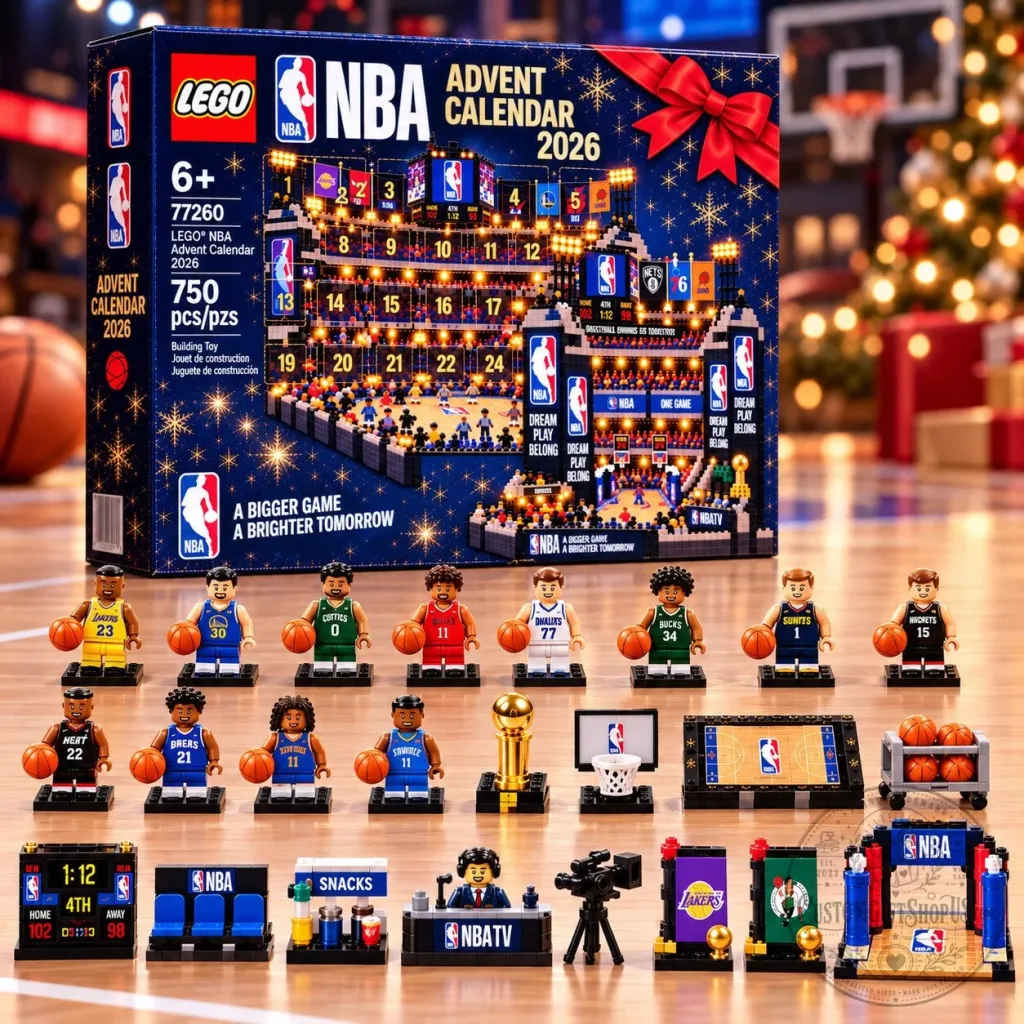 LEGO NBA Advent Calendar 2026 – 24 Day Basketball Christmas Countdown | NBA Fan Gift LEGO NBA Advent Calendar 2026 – 24 Day Basketball Christmas Countdown | NBA Fan Gift