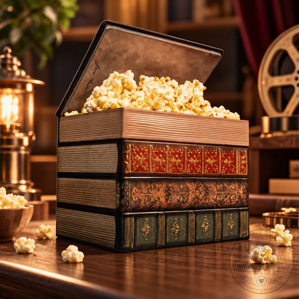 Sense and Sensibility Popcorn Bucket 2026 – Book Stack Collectible Jane Austen Fan Gift Sense and Sensibility Popcorn Bucket 2026 – Book Stack Collectible | Jane Austen Fan Gift