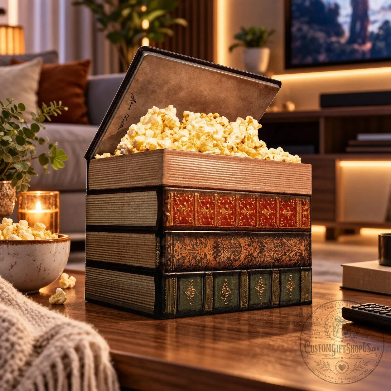 Sense and Sensibility Popcorn Bucket 2026 – Book Stack Collectible | Jane Austen Fan Gift Sense and Sensibility Popcorn Bucket 2026 – Book Stack Collectible | Jane Austen Fan Gift