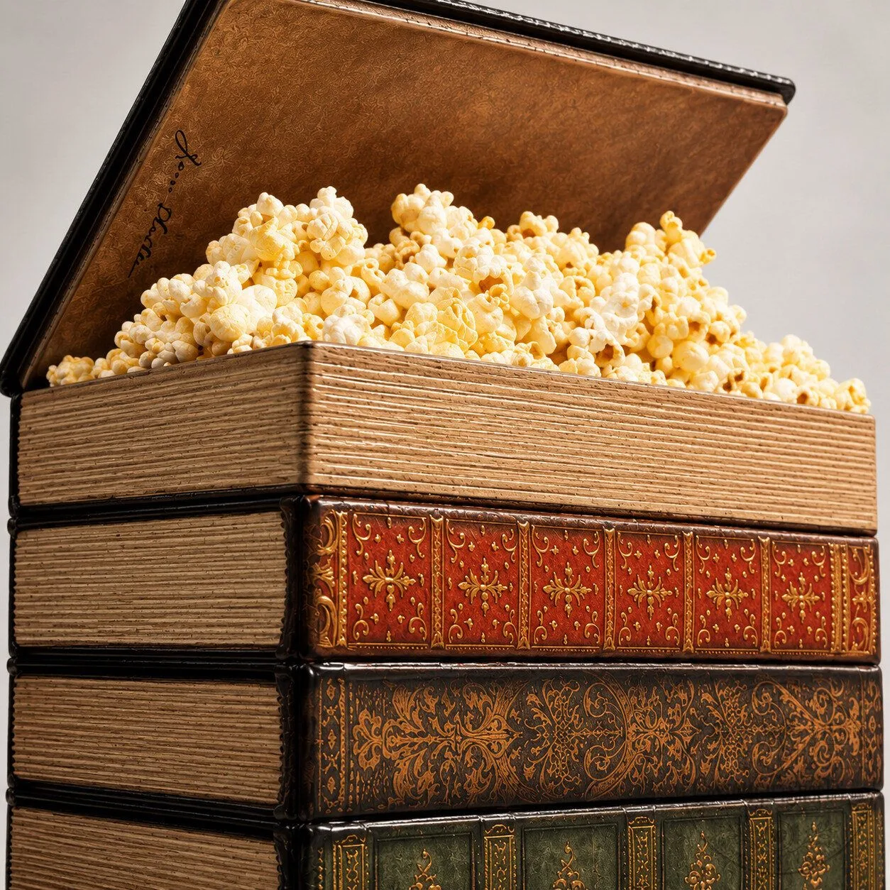 Sense and Sensibility Popcorn Bucket 2026 – Book Stack Collectible | Jane Austen Fan Gift Sense and Sensibility Popcorn Bucket 2026 – Book Stack Collectible | Jane Austen Fan Gift