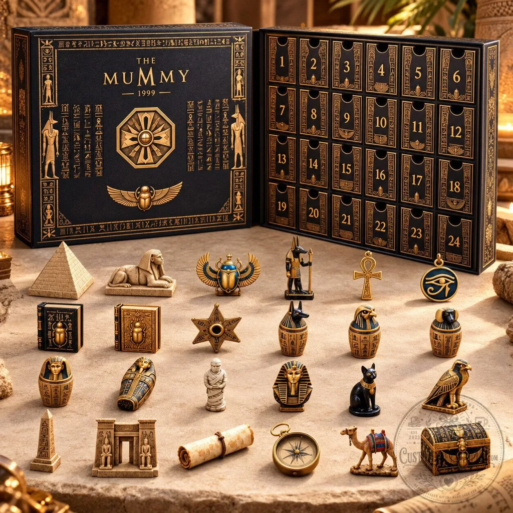 The Mummy Advent Calendar 2026 – Hamunaptra 24-Day Christmas Countdown Movie Fan Gift The Mummy Advent Calendar 2026 – Hamunaptra 24-Day Christmas Countdown | Movie Fan Gift
