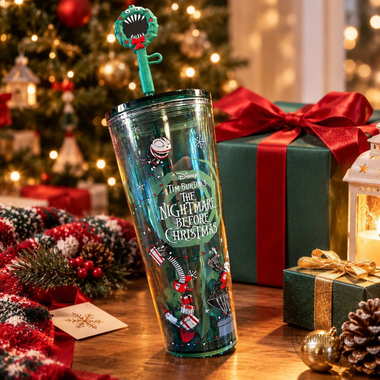 Disney Parks x Starbucks The Nightmare Before Christmas Tumbler – Travel Cup with Straw | Jack Skellington Gift Disney Parks x Starbucks The Nightmare Before Christmas Tumbler – Travel Cup with Straw | Jack Skellington Gift