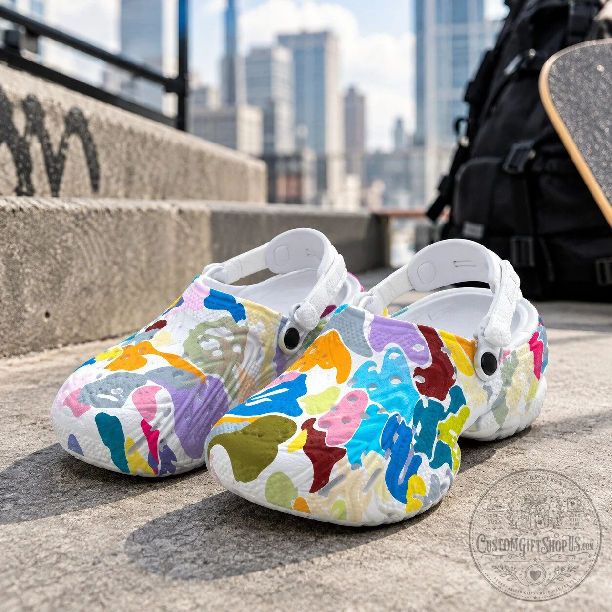 BAPE x Crocs Echo II 2026 – Multi Camo Pack Clogs | Streetwear Collector Shoes