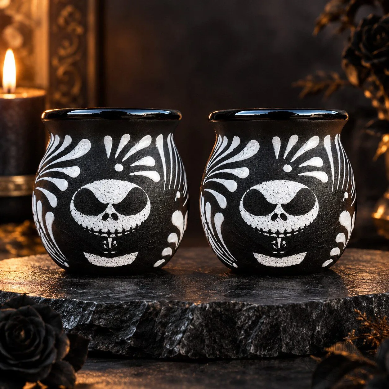 Jack Skellington Jarrito Ceramic Mug – Jalixcoween Halloween Cup | Nightmare Before Christmas Fan Gift