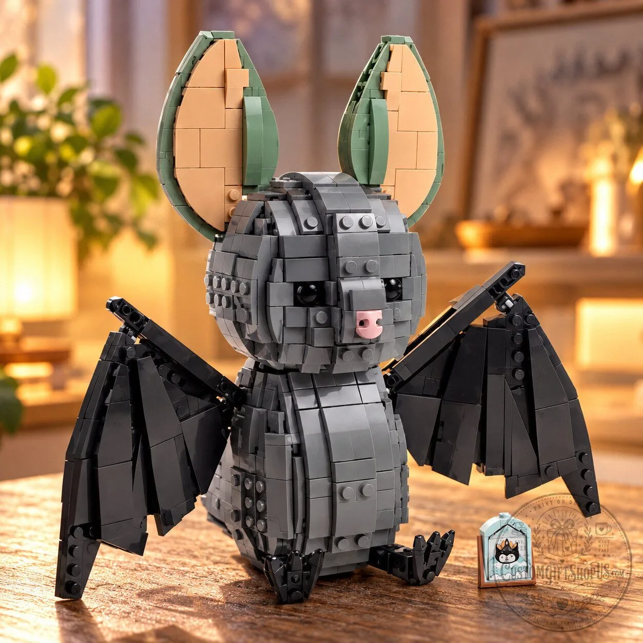 Jellycat x LEGO Broox Bat Building Block Set – Cute 3D Bat Figure | Halloween Decor & Collector Gift Jellycat x LEGO Broox Bat Building Block Set – Cute 3D Bat Figure | Halloween Decor & Collector Gift