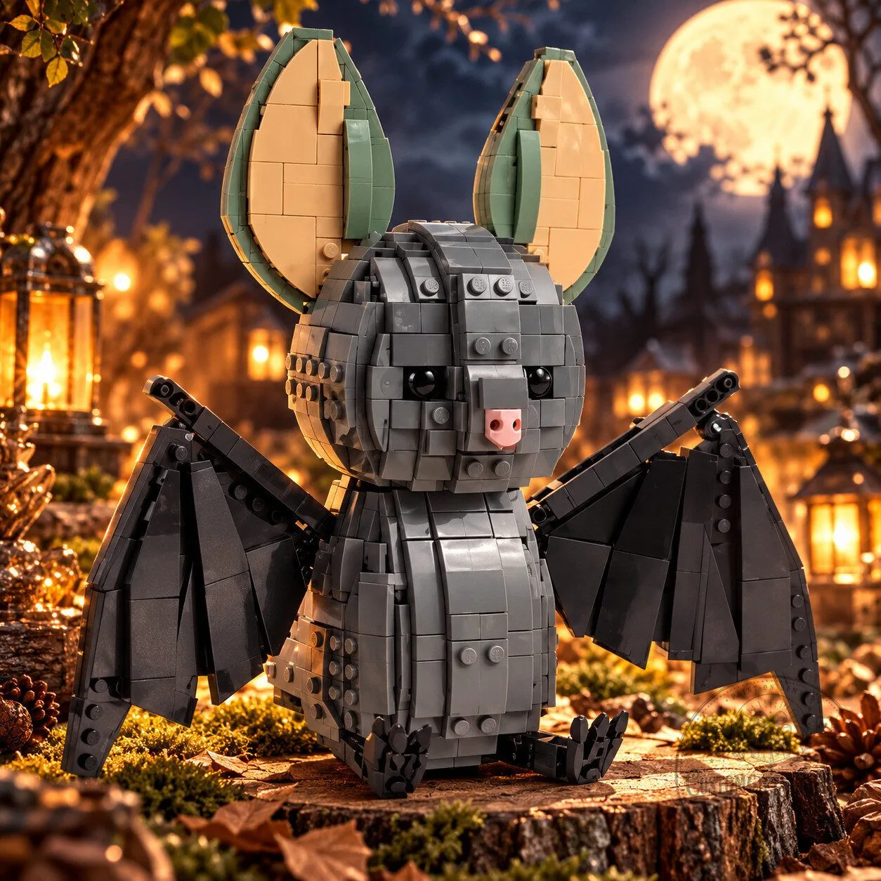Jellycat x LEGO Broox Bat Building Block Set – Cute 3D Bat Figure | Halloween Decor & Collector Gift Jellycat x LEGO Broox Bat Building Block Set – Cute 3D Bat Figure | Halloween Decor & Collector Gift