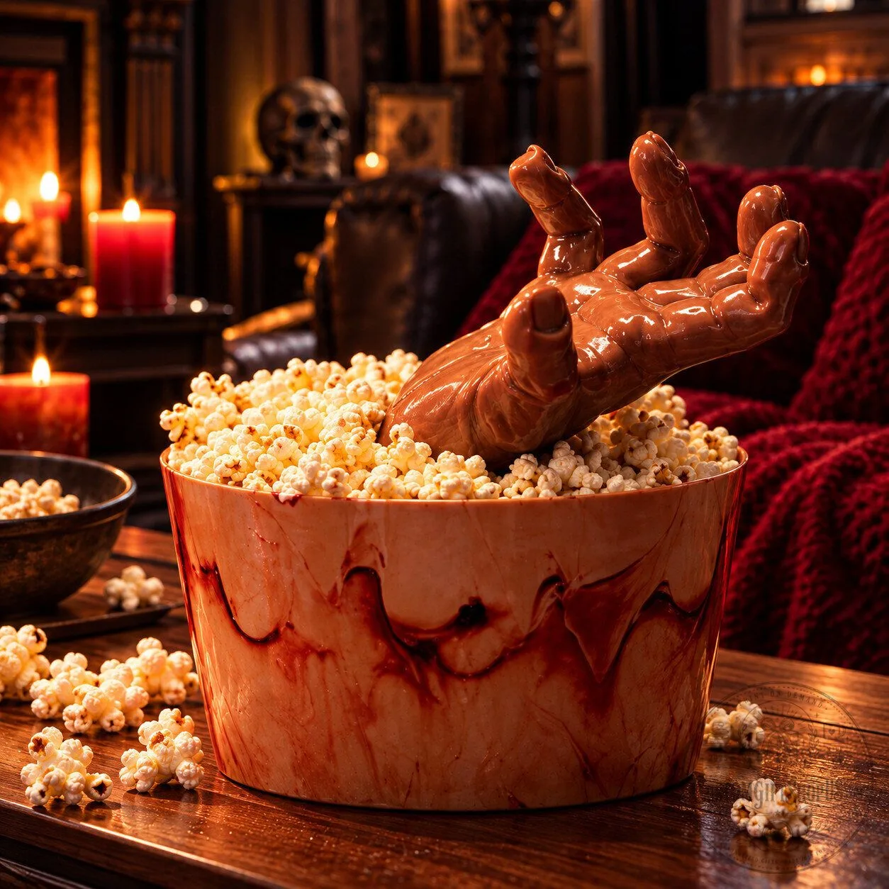 Clayface Hand Popcorn Bucket – 3D Batman Villain Collectible | DC Comics Movie Fan Gift